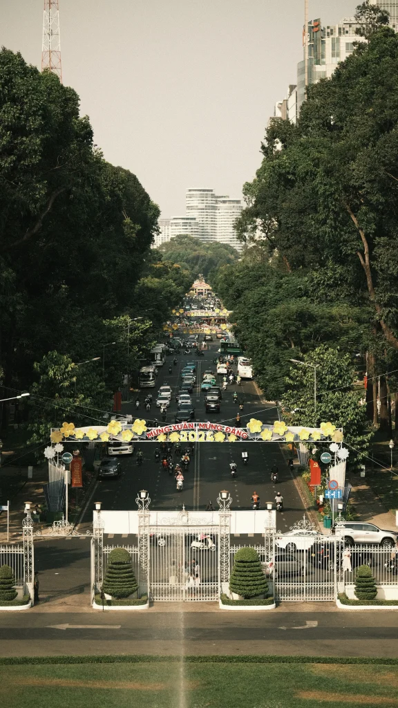 Street scene in Ho Chi Minh City